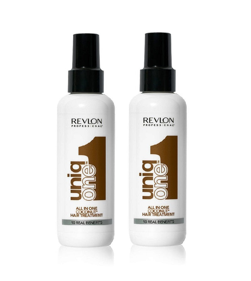 2xPack Revlon Professional UniqOne All In One Coconut Hair Treatment - 300 ml